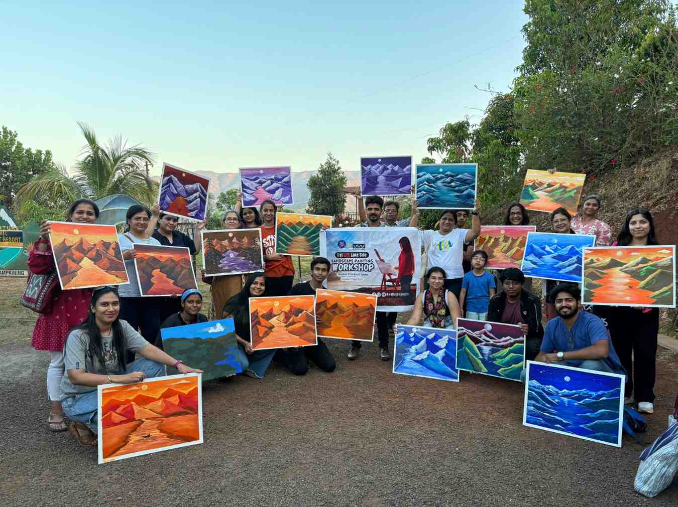 Live Canvas Painting